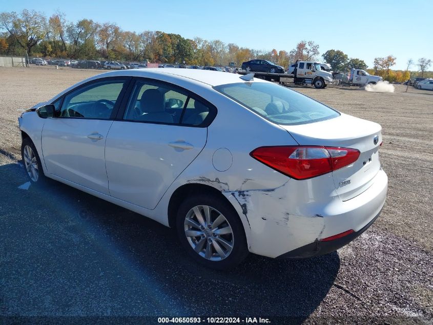 2014 KIA FORTE LX