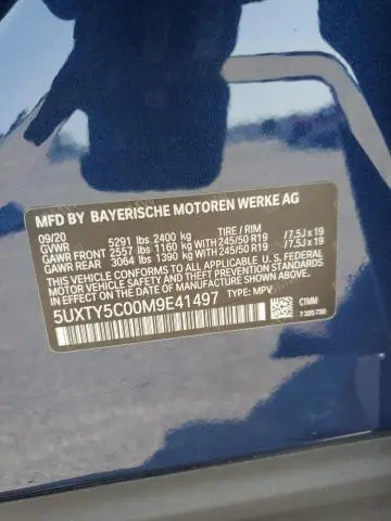 2021 BMW X3 XDRIVE30I  