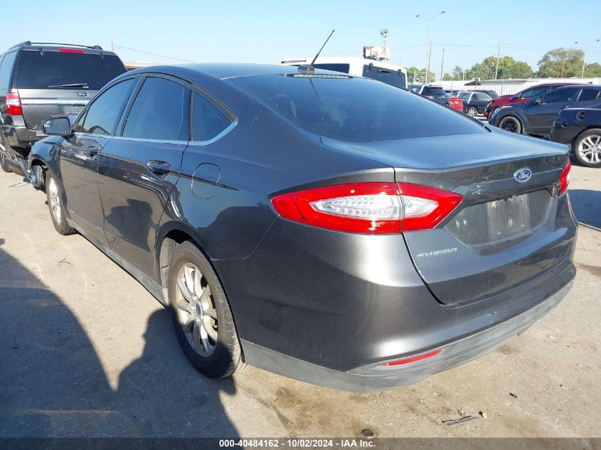 2016 FORD FUSION S