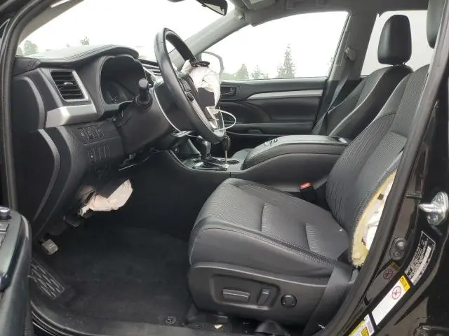 2019 TOYOTA HIGHLANDER LE  