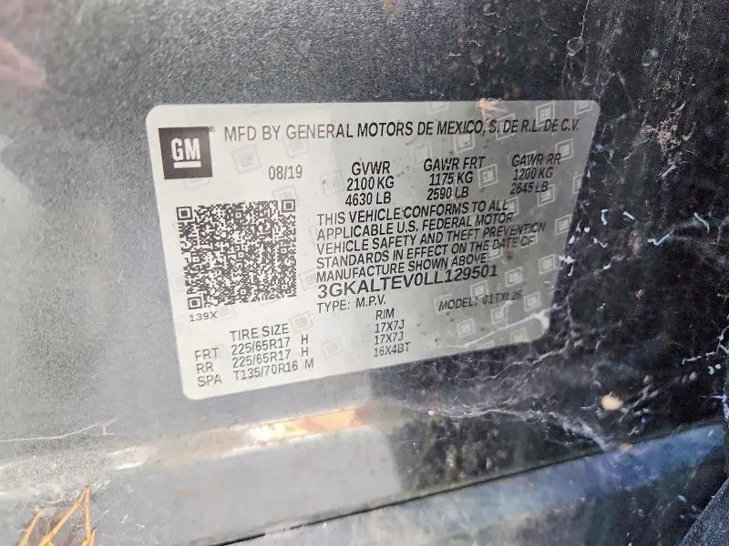 2020 GMC TERRAIN SLE  