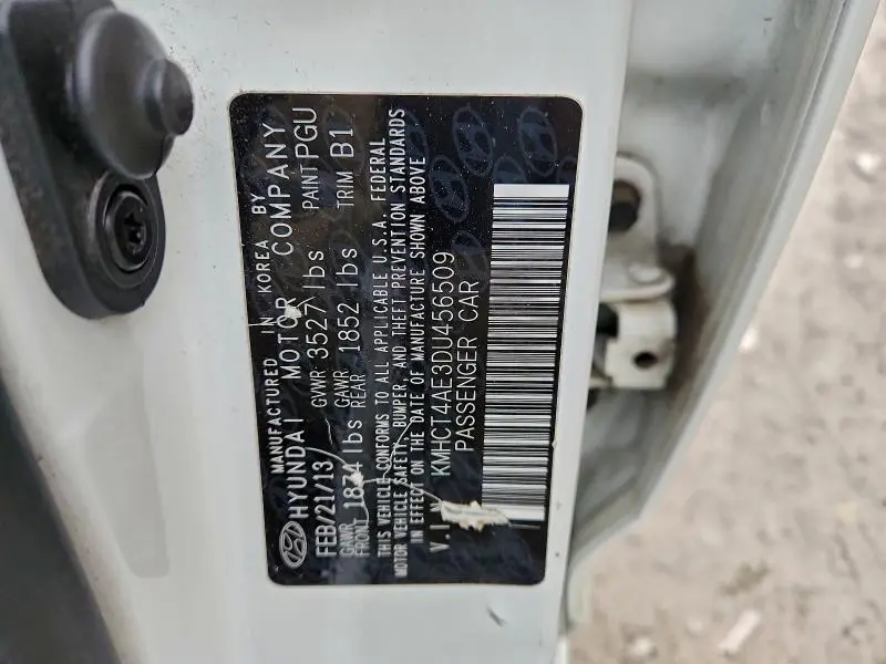 2013 HYUNDAI ACCENT GLS  