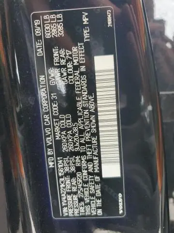 2020 VOLVO XC90 T6 MOMENTUM  