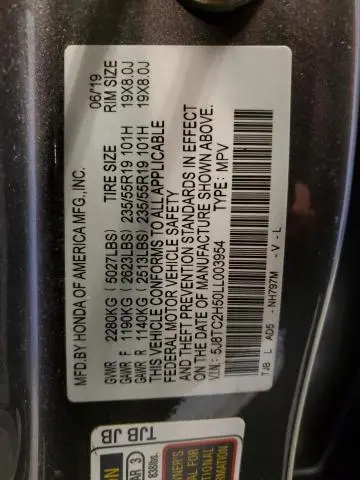 2020 ACURA RDX TECHNOLOGY