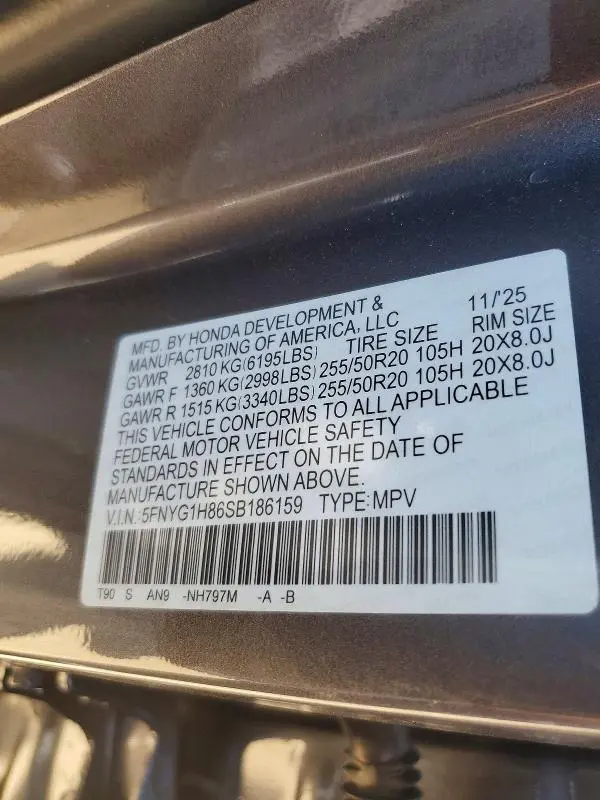 2025 HONDA PILOT ELITE  