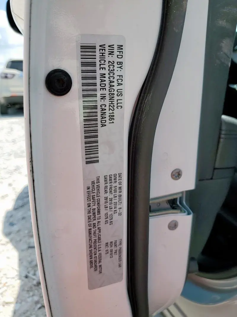 2022 CHRYSLER 300 TOURING  