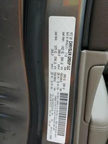 2012 JEEP GRAND CHEROKEE LAREDO  