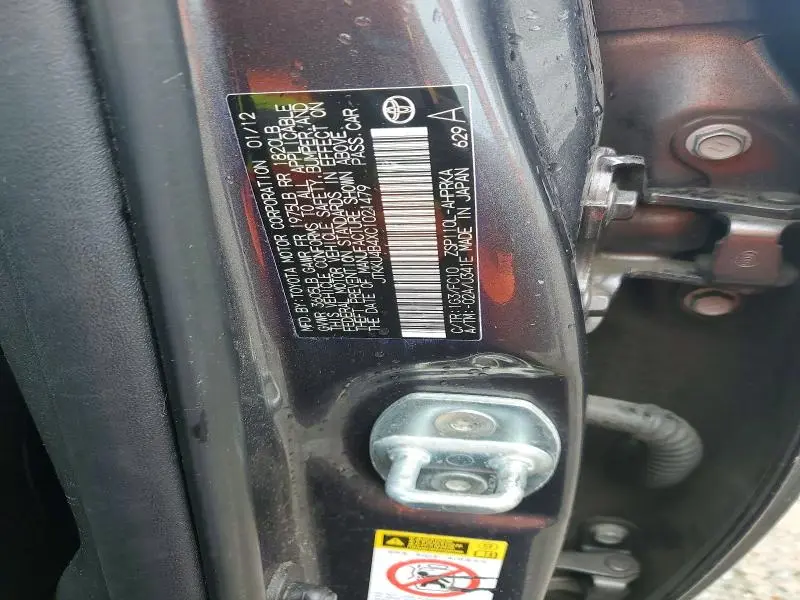 2012 SCION XD BASE  