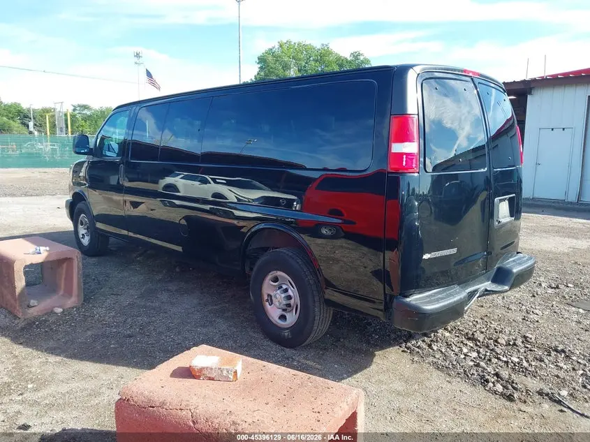 2020 CHEVROLET EXPRESS PASSENGER RWD 3500 EXTENDED WHEELBASE LS