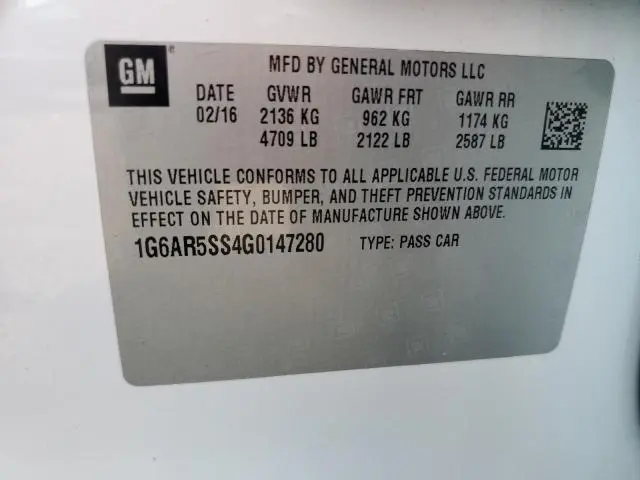 2016 CADILLAC CTS LUXURY COLLECTION  