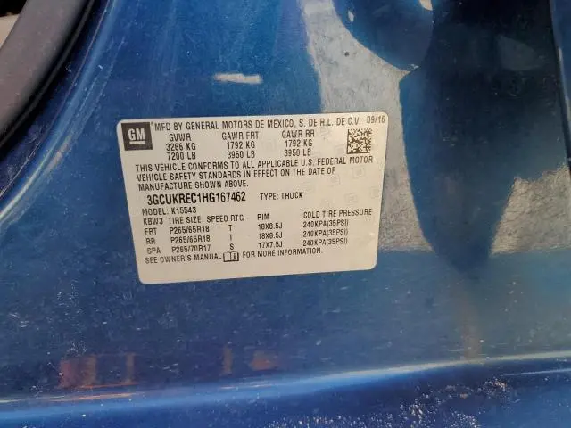 2017 CHEVROLET SILVERADO K1500 LT  