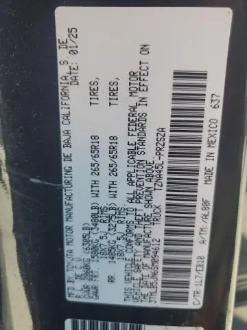 2025 TOYOTA TACOMA DOUBLE CAB  