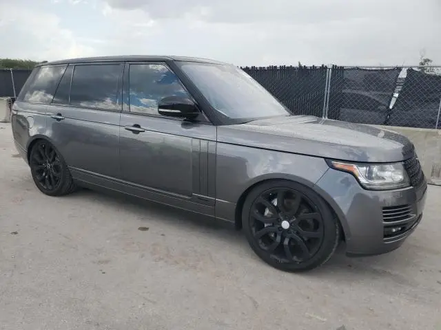 2016 LAND ROVER RANGE ROVER SUPERCHARGED  