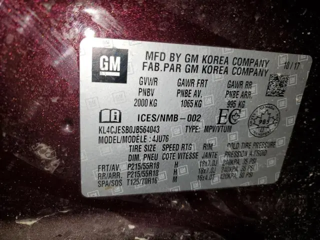 2018 BUICK ENCORE PREFERRED  