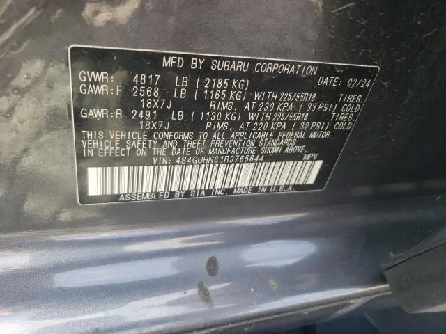 2024 SUBARU CROSSTREK LIMITED  