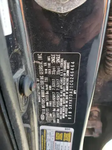 2012 KIA SORENTO BASE