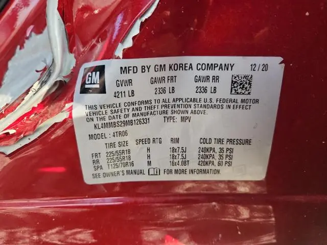 2021 BUICK ENCORE GX PREFERRED  