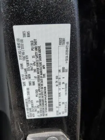 2017 FORD ESCAPE TITANIUM  