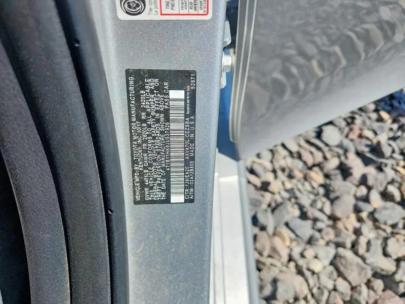 2018 TOYOTA CAMRY SE  