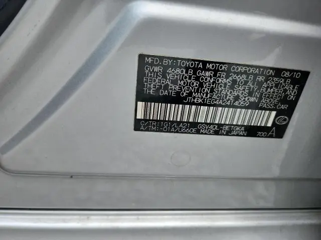 2010 LEXUS ES 350  