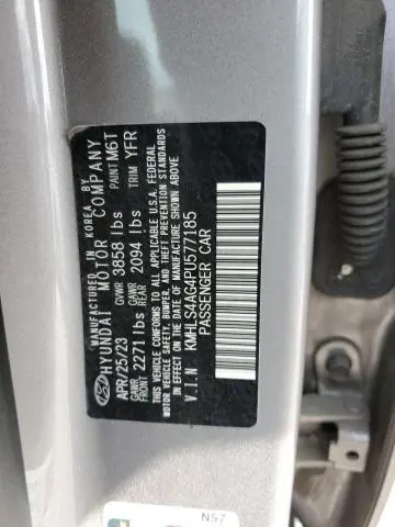 2023 HYUNDAI ELANTRA SEL  