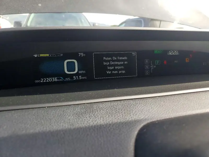 2016 TOYOTA PRIUS THREE TOURING  