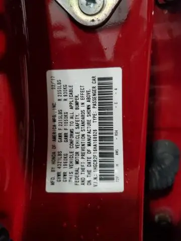 2017 HONDA ACCORD SPORT SPECIAL EDITION  