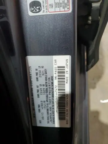 2016 MAZDA 6 TOURING  