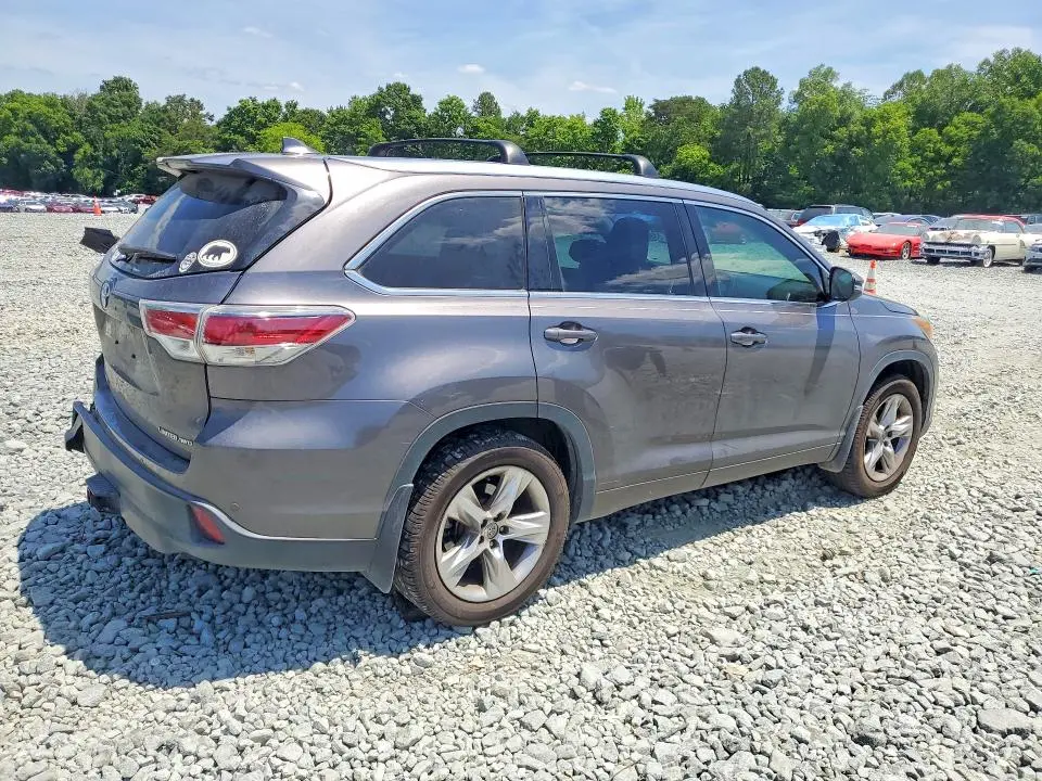 2015 TOYOTA HIGHLANDER LIMITED PLATINUM  