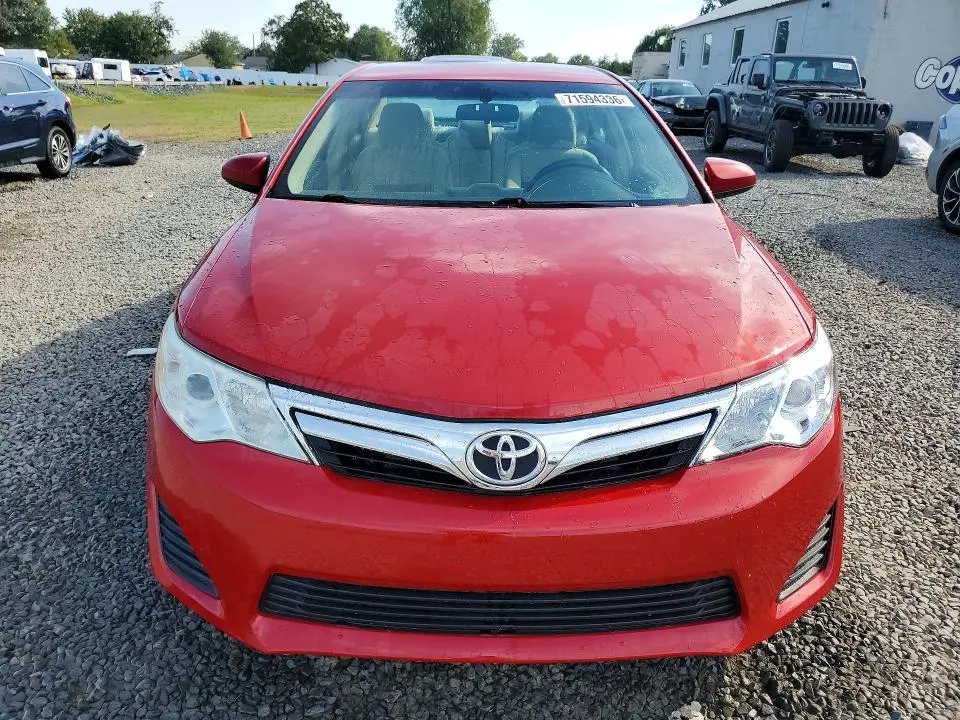 2012 TOYOTA CAMRY LE  