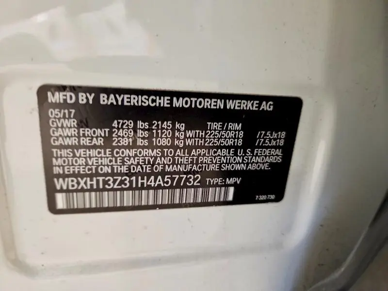 2017 BMW X1 XDRIVE28I  