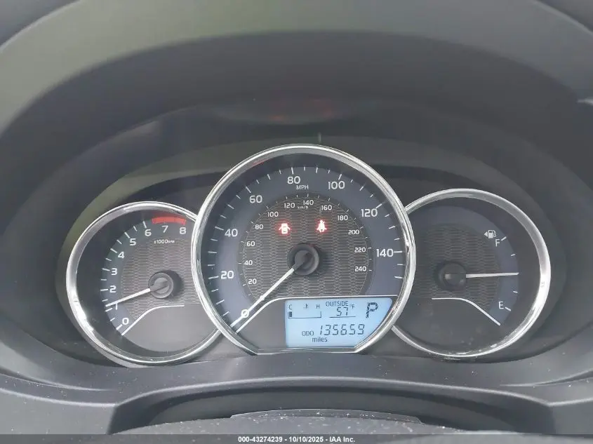 2016 TOYOTA COROLLA LE