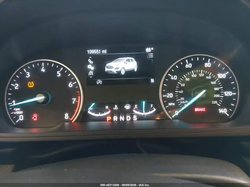 2019 FORD ECOSPORT SE