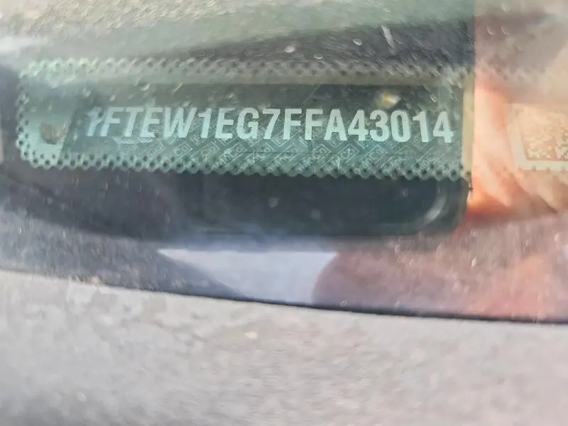2015 FORD F150 SUPERCREW  