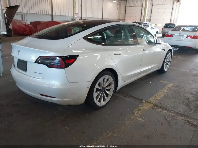 2021 TESLA MODEL 3 LONG RANGE DUAL MOTOR ALL-WHEEL DRIVE