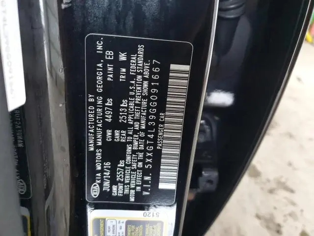 2016 KIA OPTIMA LX  