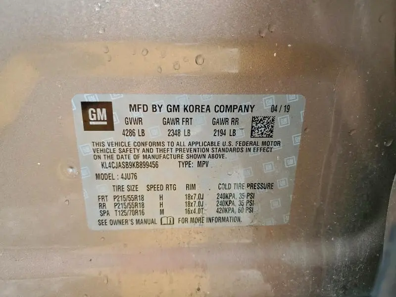 2019 BUICK ENCORE PREFERRED  