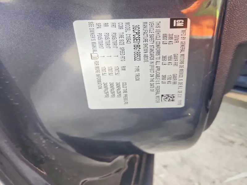 2011 CHEVROLET SILVERADO C1500 LT  