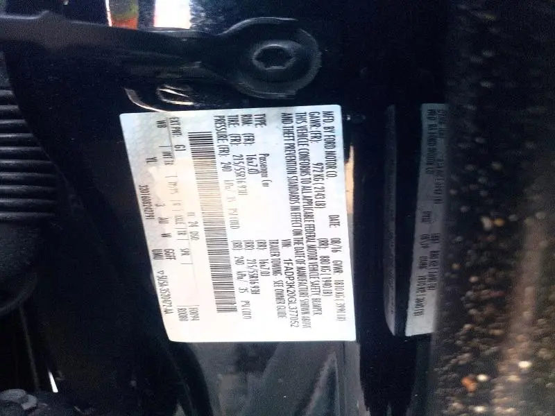 2016 FORD FOCUS SE  