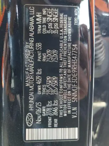 2024 HYUNDAI TUCSON SEL  