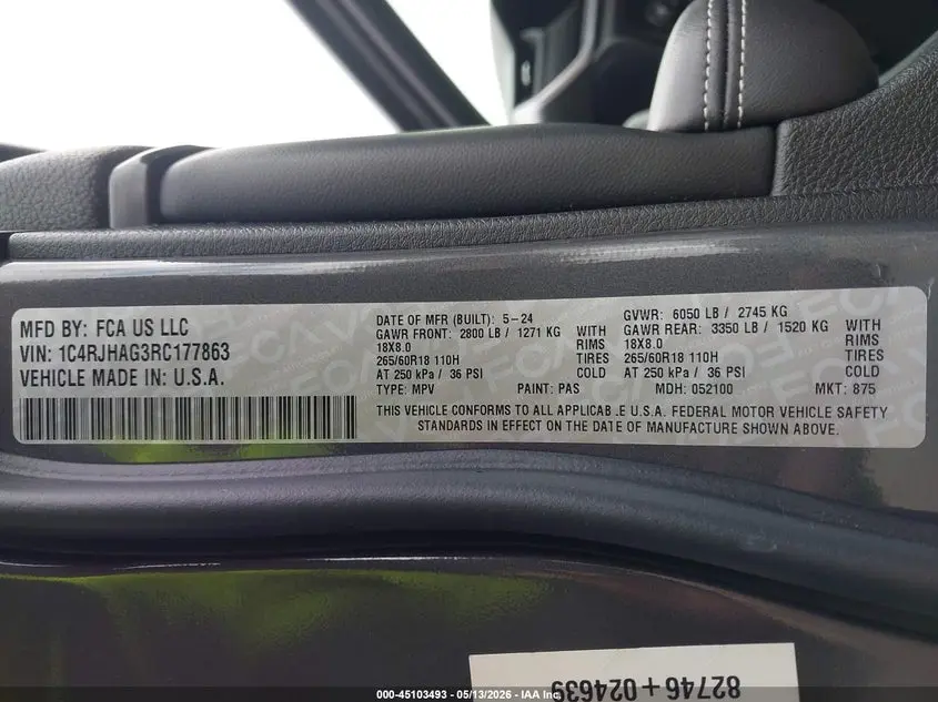 2024 JEEP GRAND CHEROKEE LAREDO X 4X4