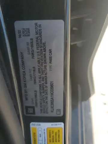 2022 CHEVROLET SPARK LS  