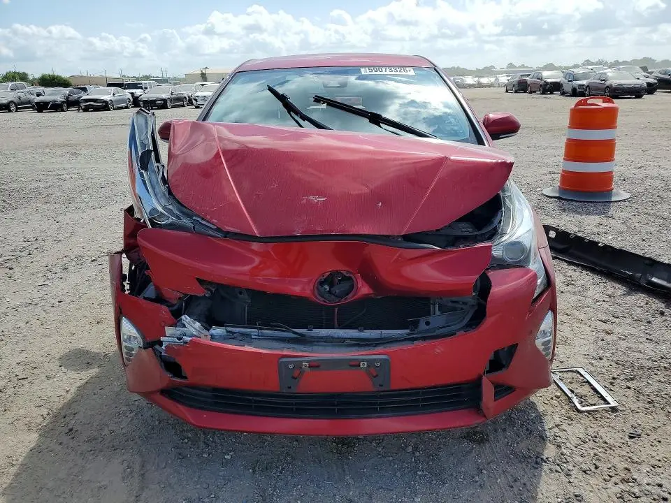 2017 TOYOTA PRIUS THREE TOURING  
