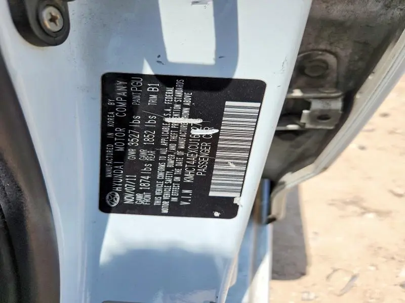 2012 HYUNDAI ACCENT GLS  