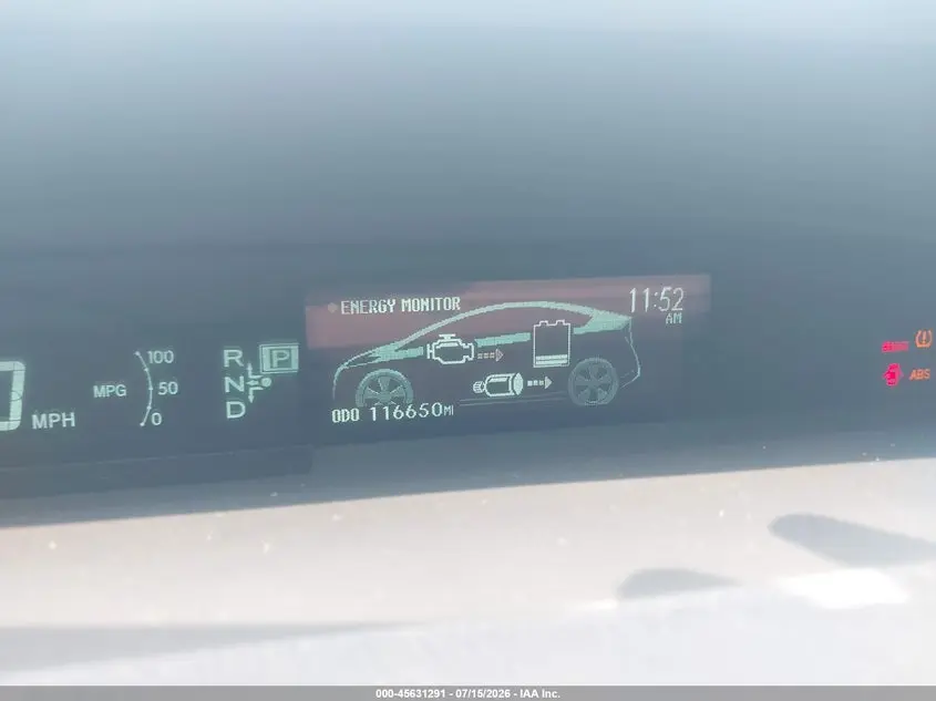 2011 TOYOTA PRIUS TWO