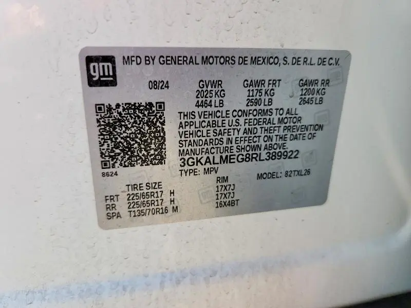 2024 GMC TERRAIN SLE  
