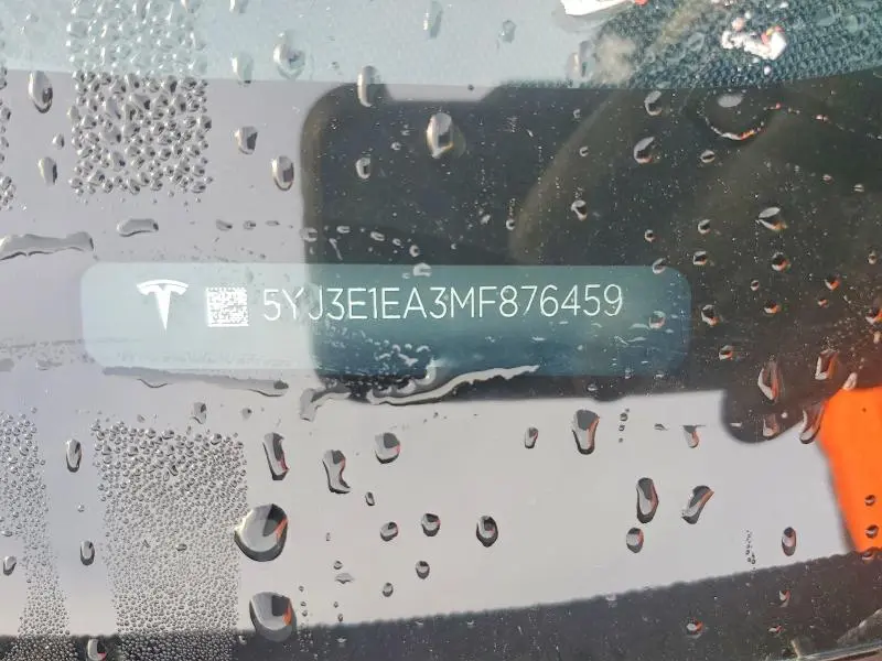2021 TESLA MODEL 3   