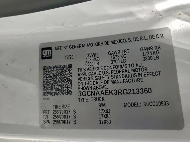 2024 CHEVROLET SILVERADO C1500  