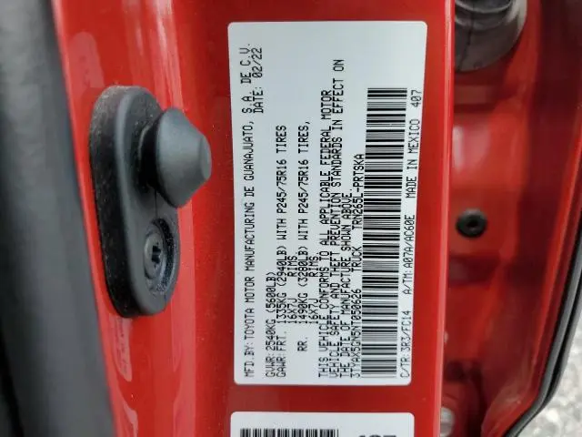 2022 TOYOTA TACOMA DOUBLE CAB  