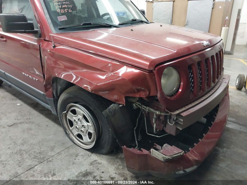 2012 JEEP PATRIOT SPORT